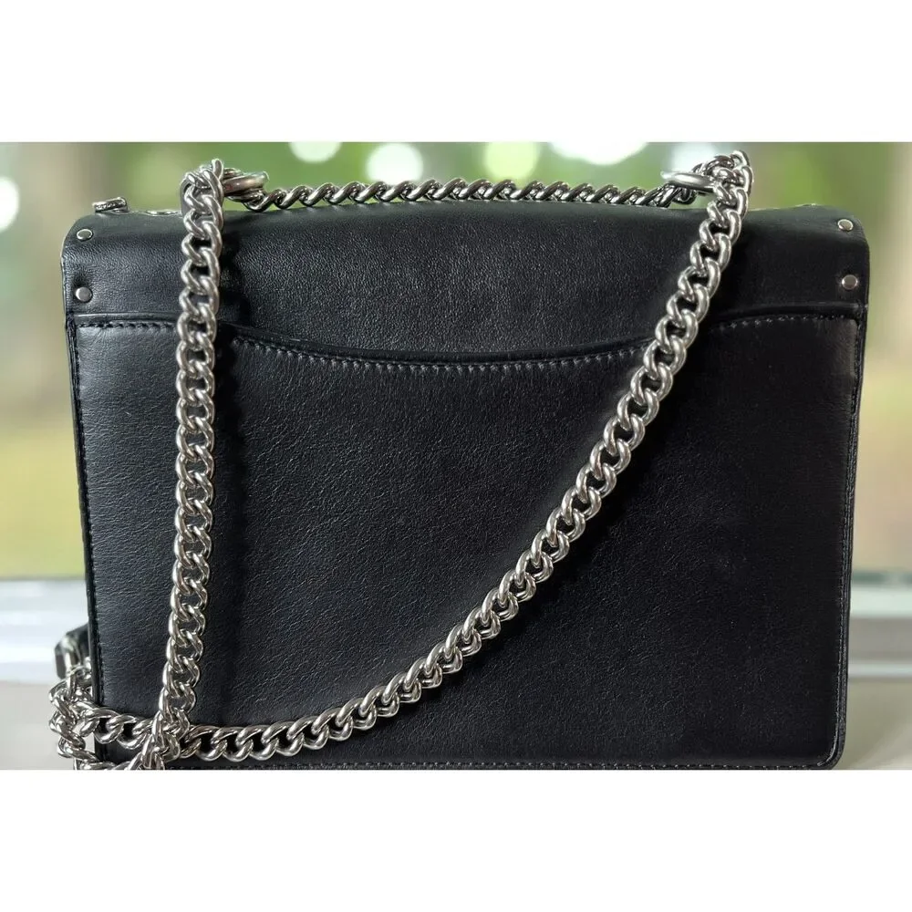 Coach Klare crossbody bag with rivets and chain strap